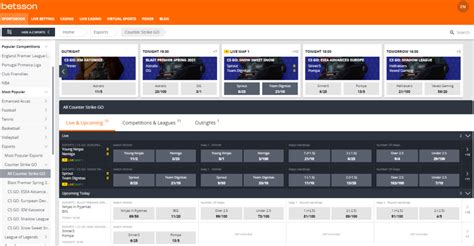 Betsson CS2 Betting Review: esports Odds, Markets .